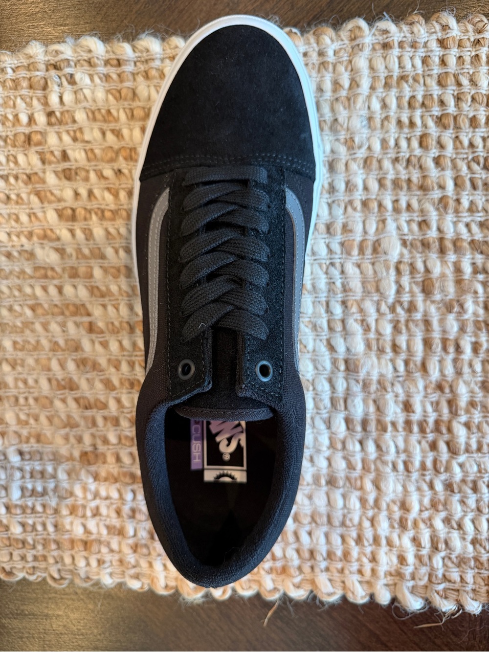 Vans BMX Old Skool Men’s Black and Gray Low-Top Skate Sneakers - Picture 5 of 10